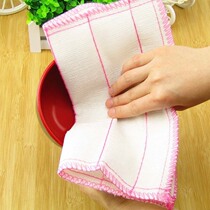 Home five floors plus cotton water suction sloth not dropping brush bowls cloth dishwashing cloth Kitchen not stained with oil fiber rub hands rag