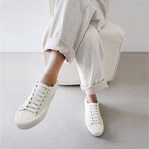 Invisible height is not the same breathable lace-up wild matte cowhide casual low-top shoes spring and summer new limited