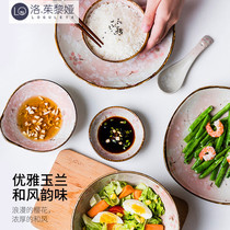 LO GULEYA day style ceramic cutlery Creative Dinner Plate Dish bowls Home Bowls Domestic Dishes Rice Bowls single