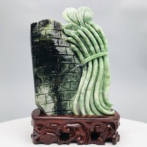  Direct supply from the source of Chinas four famous jade Yishun Baishun Dushan jade ornaments 5 3 kg m53