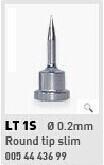 WELLER LT1S Special tip 0 2mm soldering tip WELLER LT 1S Nozzle WP80 WSP80