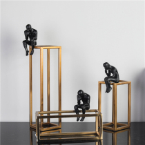 Modern simple home furnishings thinkers Nordic study office Model Room soft decoration creative accessories