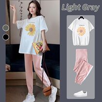 Maternity dress summer suit women going out large size casual summer net red summer thin section production inspection two-piece set spring and summer