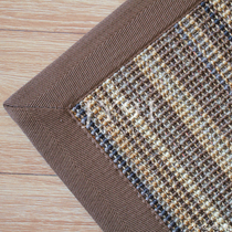 Long memory natural minimalist sword hemp carpet modern living room tea table book room bedroom eco-friendly and durable cushion door cushion custom-made