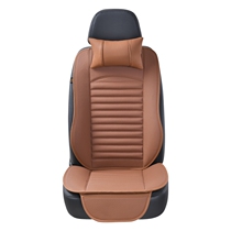 Leather small waist car cushion Front single seat monolithic rear four-season universal single main driving backrest seat cushion