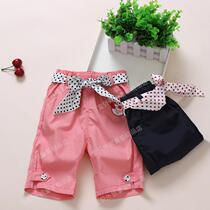 2022 Summer Girl Baby Baby Full Cotton Shorts Pants Underpants 50% Pants Child Clothing