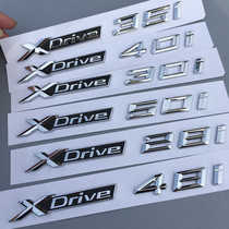 BMW Xdrive35I Fender side Mark X1 X3 X5 X6 logo 20i 28i 40i displacement standard word mark