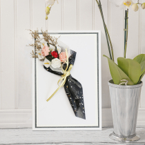 Thanksgiving graduation three-dimensional dry bouquet greeting card condolences to patients send girlfriends birthday gifts confession message goddess