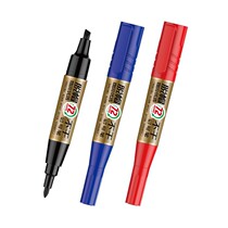 Free mail Gold million-year-old big double-headed marker 72 hours take off the hat self-adhesive large double-headed box marker G-09660