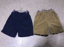 Exit Japan one thousand * WILL STRIP SUEDE WARM SHORTS DAY SINGLE AUTUMN WINTER WARM 50% PANTS A4-2