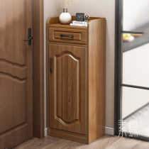 Home Doorway Corner Shoe Cabinet Upscale Single Row Holding Cabinet Narrow Small Erect Corner Corner Locker E1793