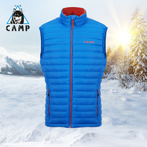 Italy CAMP new down vest outdoor sports leisure down vest 90%white duck down mountaineering suit