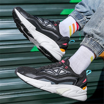 XTEP mens shoes full palm air cushion shoes 2021 spring breathable mesh sports shoes casual running shoes summer running shoes