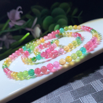 Hand 5 1 Mimi 23 1 gr Natural Brazil Beseal Bracelet Womens Crystal Candy Trio Rainbow Bracelet 11278