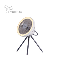 vidalido vidalido outdoor camping night light small ceiling fan tripod fan portable USB charging wind