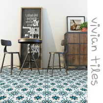 Moroccan art tiles Tile tiles Kitchen bathroom wall tiles Retro parquet living room balcony tiles 300