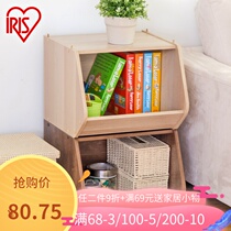 Alice IRIS Japan environmental protection wood storage cabinet combination cabinet simple bookcase locker STB-400