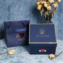 Teenage Girl Hearts Birthday Gifts INS Valentines Day gift box Men and women Friends Boxes Wedding Companion Gift Box Double