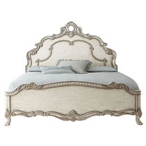 JSM Jane Europe full solid wood bed American pastoral modern carved bed high-end personality retro 1 51 8 meters wedding bed