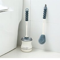 Xinjiang washing toilet brush soft hair toilet brush set cleaning long handle home toilet dead corner toilet