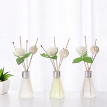 Yujia Liangpin smoke-free essential oil aromatherapy bottle Perfume bottle Hotel Rattan fire-free aromatherapy household bedroom dry flower set