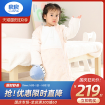 Liangliang Sleeping Bag Baby Sleeping Bag Autumn and Winter Thickening Four Seasons Universal Anti-Kick Spring and Autumn Removable Growing Winter Sleeping Bag