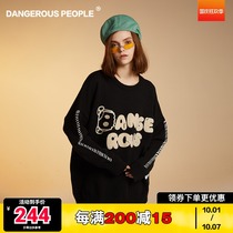 Dangerouspeople Xue Zhiqian dsp2020 new sweater men and women autumn and winter tide round neck pullover sweater