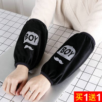 Child Cuff Autumn Winter Boy Boy Short sleeve Sleeve Cute Girl girl Female Male Little Dirty Short Student Cuff head