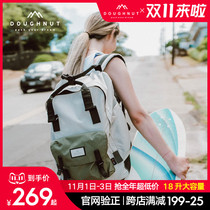 Doughnut x xiaonzi Dule Doughnut backpack student schoolbag female large capacity computer travel backpack
