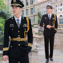 New security suit suit mens spring and autumn security uniform image post concierge uniform winter hotel security ceremonial uniform