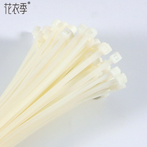 Flower Season self-locking nylon cable tie plastic strap white buckle flower tripod fixing material
