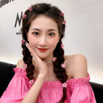 LACELIPS Peach Blossom ~ Pink Small Peach Blossom Grip Clip 2021 New Liu Sea Clip Side Hairpin Clip Grip summer