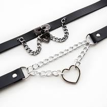 Japanese pseudo-mother choker original Apple throat jewelry female cd cross-dressing love neck ring Joker womens boss