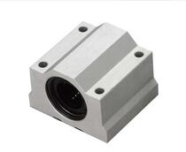 Linear optical axis box slider bearing SC SCS6 8 10 12 13 16 20 25 30 35 40 50U