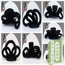 Singing the Pear Garden New Opera Black all kinds of Tsing Yi ancient costume drama free shape headwear matchmaker hair bun