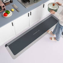 Strip kitchen floor mat suction anti-fouling erasable washable modern home entry door mat foot mat PVC non-slip carpet