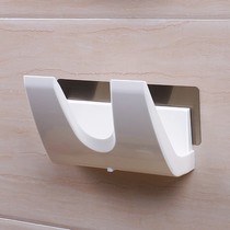 Kitchen wall hanging pot cover holder seat wall-mounted non-hole placement pot cover shelf with pot cover rack