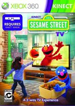 xbox360 game KINECT Sesame Street 2 Interactive TV somatosensory double disc (shot 5 links from shipment)