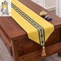 Nordic modern table cloth tea table cloth cover towel simple high-end luxury TV cabinet long strip fabric light luxury table flag