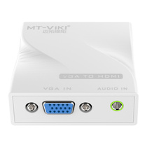 Meituo dimension MT-VH02M VGA to HDMI converter computer TV cable projector with power supply