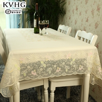 Plastic pvc tablecloth waterproof and oil-proof disposable table fabric Nordic fresh tablecloth coffee table printing table mat