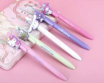 miniso name Genesis Three Lull Family Fun Signature Pen 0 5mm Black Student Cute Neutrino Pen