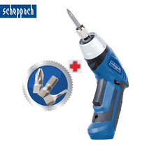 Germany Scheppach Lithium electric screwdriver Rechargeable screwdriver mini household screwdriver