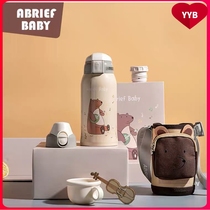 Abriefbby new other thermos cup with 316 stainless steel kindergarten kettle sip Cup cute water Cup