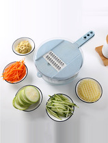 Kitchen vegetable cutting artifact Potato shredder shredder artifact Household grater Multi-function vegetable cutter Potato slicer