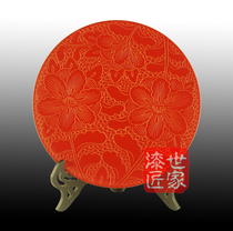 Fuzhou Detire Lacquered Ware of Fuzhou Sanbao Featured Handicraft Engraving Needle Engraving in Fuzhou