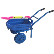 Equipped with sand trolley toy car tot child tipping bucket truck engineering c car push turtcar single double wheel big number beach