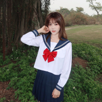 jk uniform Womens Student School uniform autumn womens suit short skirt two-piece set early autumn two-piece animation water suit