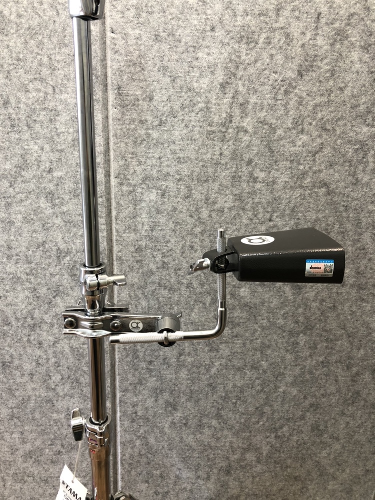 Impact musical instrument drum set Taiwan cowbell small hit connecting clip Multi-function bracket