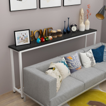 Double-decker living room Sofa Rear multi-layer long strip shelf Bedside radiator with cover bookshelf Balcony multi-function strip rack